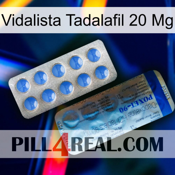 Vidalista Tadalafil 20 Mg 40